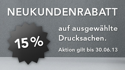 15% Neukundenrabatt::15% Neukundenrabatt